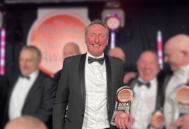 Richard Orme is awarded Plastics Industry Ambassador 2024 award!